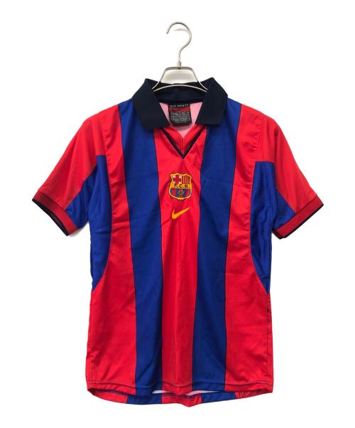 NIKE（ナイキ）NIKE (ナイキ) ゲームシャツ ブルー×レッド サイズ:XLの古着・服飾アイテム