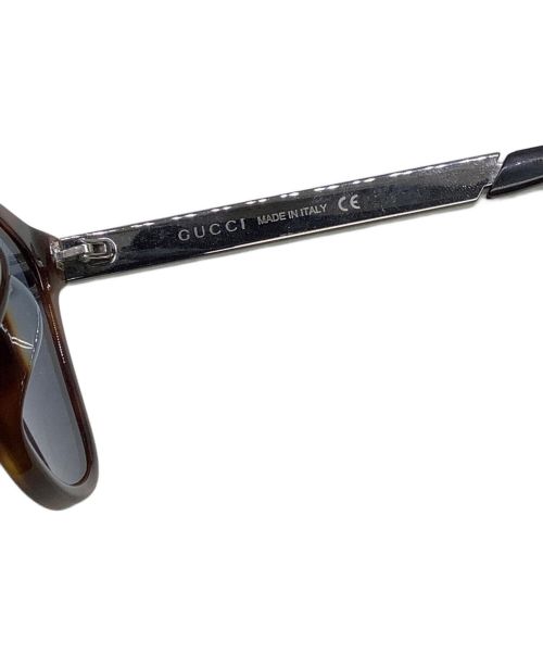 GUCCI（グッチ）GUCCI (グッチ) サングラス ブラウンの古着・服飾アイテム