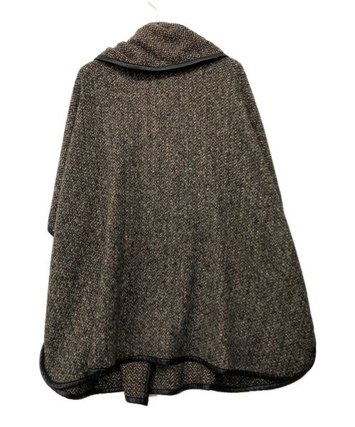 JO NO FUI（ジョノフイ）JO NO FUI (ジョノフイ) ツイードコート ブラウン サイズ:38の古着・服飾アイテム