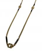 GIVENCHYジバンシィ）の古着「Gロゴチェーンネックレス」