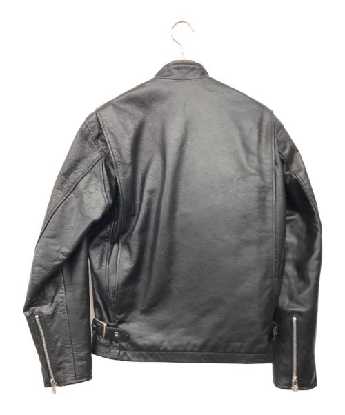 AWD（エーダブルディー）AWD (エーダブルディー) ライダースジャケット ブラック サイズ:Mの古着・服飾アイテム