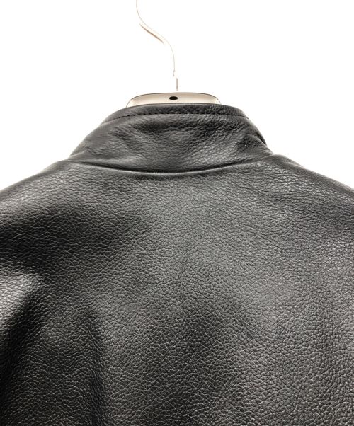 AWD（エーダブルディー）AWD (エーダブルディー) ライダースジャケット ブラック サイズ:Mの古着・服飾アイテム