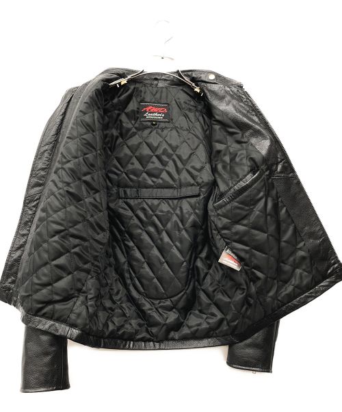 AWD（エーダブルディー）AWD (エーダブルディー) ライダースジャケット ブラック サイズ:Mの古着・服飾アイテム