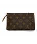 LOUIS VUITTON (ルイ ヴィトン) ポーチ ブラウン：15000円