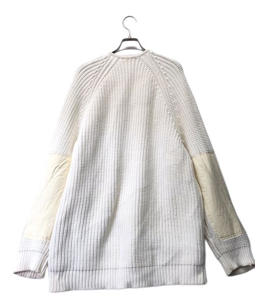 Y-3（ワイスリー）Y-3 (ワイスリー) M CH3 KNIT CARDIGAN ホワイト サイズ:Sの古着・服飾アイテム