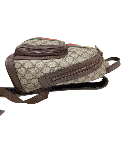 GUCCI（グッチ）GUCCI (グッチ) オフィディアバックパック ブラウンの古着・服飾アイテム