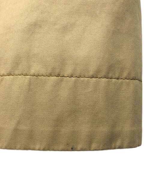 RBS Ray BEAMS（アールビーエス レイビームス）RBS Ray BEAMS (アールビーエス レイビームス) ベストレイヤードトレンチコート ベージュ×ブラウン サイズ:1の古着・服飾アイテム