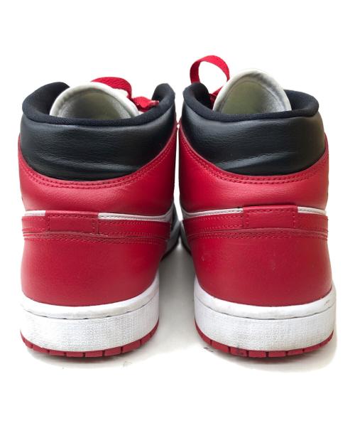 NIKE（ナイキ）NIKE (ナイキ) ミッドカットスニーカー レッド×ブラック サイズ:27cmの古着・服飾アイテム