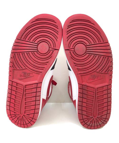 NIKE（ナイキ）NIKE (ナイキ) ミッドカットスニーカー レッド×ブラック サイズ:27cmの古着・服飾アイテム