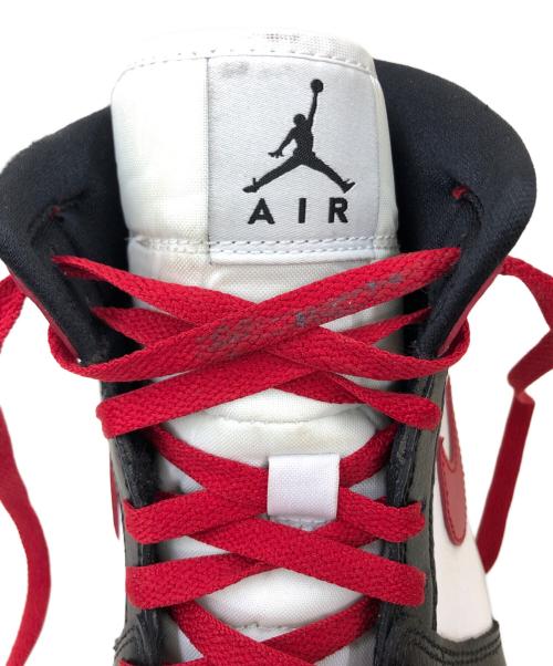 NIKE（ナイキ）NIKE (ナイキ) ミッドカットスニーカー レッド×ブラック サイズ:27cmの古着・服飾アイテム