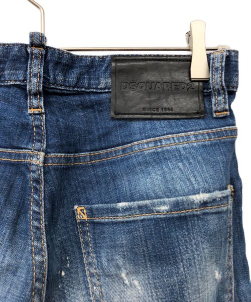 DSQUARED2（ディースクエアード）DSQUARED2 (ディースクエアード) スケータージーンズ インディゴ サイズ:42の古着・服飾アイテム