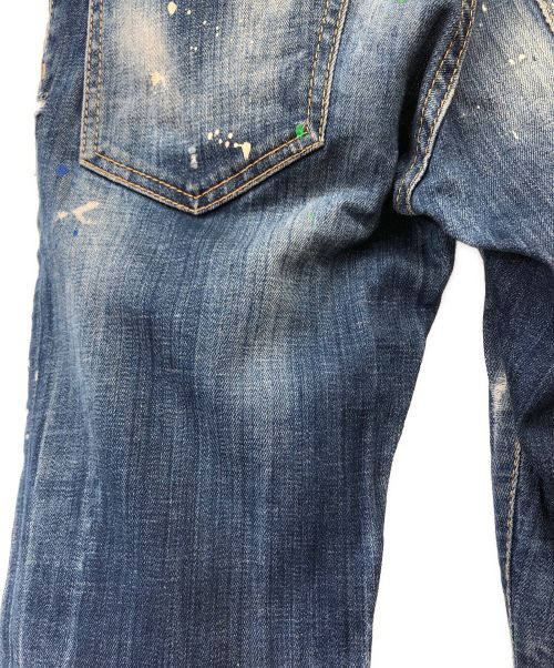 DSQUARED2（ディースクエアード）DSQUARED2 (ディースクエアード) スケータージーンズ インディゴ サイズ:42の古着・服飾アイテム