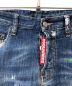 中古・古着 DSQUARED2 (ディースクエアード) スケータージーンズ インディゴ サイズ:42：18000円