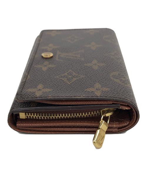 LOUIS VUITTON（ルイ ヴィトン）LOUIS VUITTON (ルイ ヴィトン) ポルトモネ・ビエ トレゾール ブラウンの古着・服飾アイテム