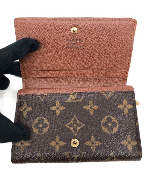 LOUIS VUITTON（ルイ ヴィトン）LOUIS VUITTON (ルイ ヴィトン) ポルトモネ・ビエ トレゾール ブラウンの古着・服飾アイテム