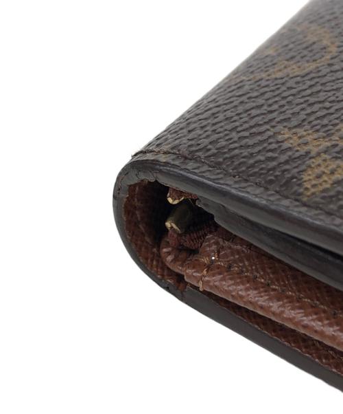 LOUIS VUITTON（ルイ ヴィトン）LOUIS VUITTON (ルイ ヴィトン) ポルトモネ・ビエ トレゾール ブラウンの古着・服飾アイテム