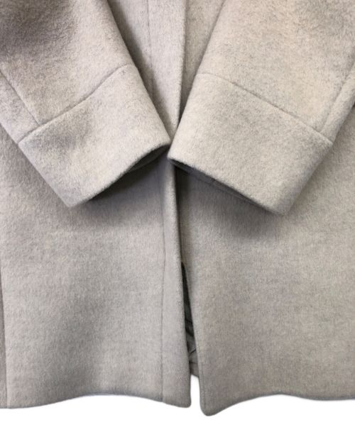 IENA（イエナ）IENA (イエナ) 二重織りシャルムフードコクーンコート アイボリー サイズ:36の古着・服飾アイテム