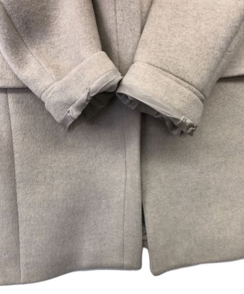 IENA（イエナ）IENA (イエナ) 二重織りシャルムフードコクーンコート アイボリー サイズ:36の古着・服飾アイテム