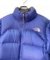 中古・古着 THE NORTH FACE (ザ ノース フェイス) ダウンジャケット ブルー サイズ:S：6000円