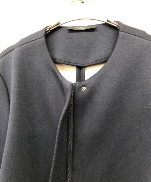 WEEKEND Max Mara（ウィークエンド マックスマーラ）WEEKEND Max Mara (ウィークエンド マックスマーラ) バイカラーロングベルテッドコート ネイビー×アイボリー サイズ:Lの古着・服飾アイテム