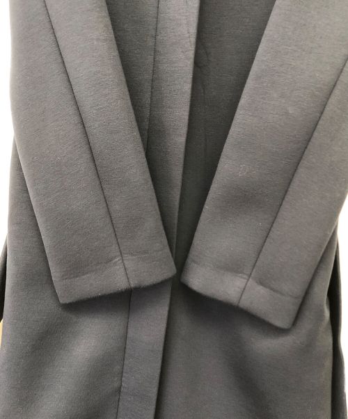 WEEKEND Max Mara（ウィークエンド マックスマーラ）WEEKEND Max Mara (ウィークエンド マックスマーラ) バイカラーロングベルテッドコート ネイビー×アイボリー サイズ:Lの古着・服飾アイテム