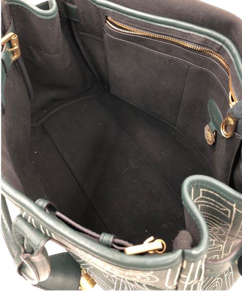 MULBERRY（マルベリー）MULBERRY (マルベリー) トートバッグ グリーンの古着・服飾アイテム