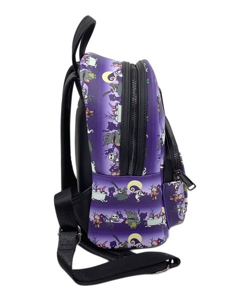 Disney STORE（ディズニーストア）Disney STORE (ディズニーストア) Loungefly (ラウンジフライ) リュック パープルの古着・服飾アイテム