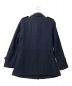BURBERRY BLACK LABEL (バーバリーブラックレーベル) ウールハーフコート ネイビー サイズ:M：9000円