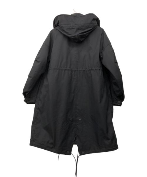 VOTE MAKE NEW CLOTHES（ヴォートメイクニュークローズ）VOTE MAKE NEW CLOTHES (ヴォートメイクニュークローズ) ライナー付モッズコート ブラック サイズ:Sの古着・服飾アイテム