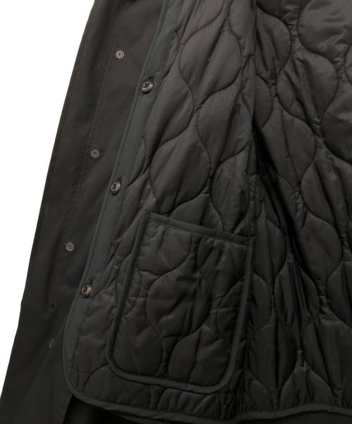 VOTE MAKE NEW CLOTHES（ヴォートメイクニュークローズ）VOTE MAKE NEW CLOTHES (ヴォートメイクニュークローズ) ライナー付モッズコート ブラック サイズ:Sの古着・服飾アイテム