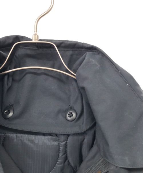 VOTE MAKE NEW CLOTHES（ヴォートメイクニュークローズ）VOTE MAKE NEW CLOTHES (ヴォートメイクニュークローズ) ライナー付モッズコート ブラック サイズ:Sの古着・服飾アイテム