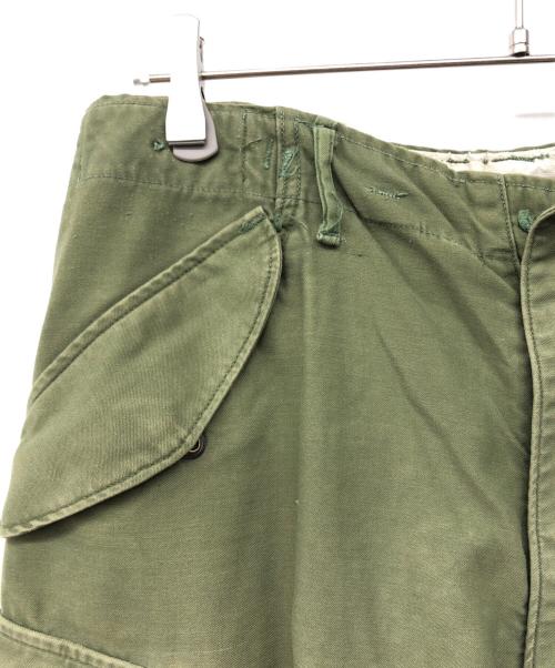 US ARMY（ユーエスアーミー）US ARMY (ユーエスアーミー) M-65カーゴパンツ オリーブ サイズ:Mの古着・服飾アイテム