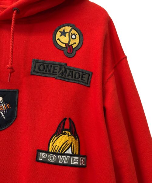 AVIREX（アヴィレックス）AVIREX (アヴィレックス) チェンソーマン (チェンソーマン) パーカー レッド サイズ:Lの古着・服飾アイテム