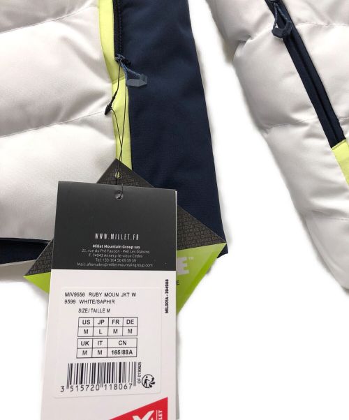 MILLET（ミレー）MILLET (ミレー) マウンテンジャケット ホワイト サイズ:Lの古着・服飾アイテム