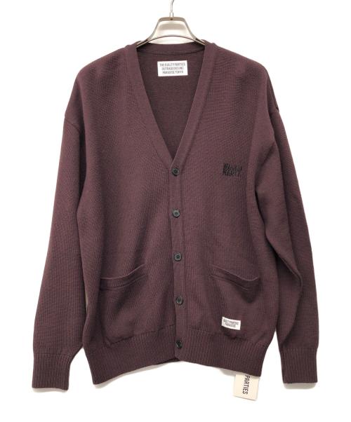 WACKO MARIA（ワコマリア）WACKO MARIA (ワコマリア) カーディガン ワインレッド サイズ:Mの古着・服飾アイテム