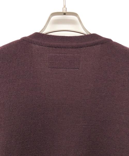 WACKO MARIA（ワコマリア）WACKO MARIA (ワコマリア) カーディガン ワインレッド サイズ:Mの古着・服飾アイテム