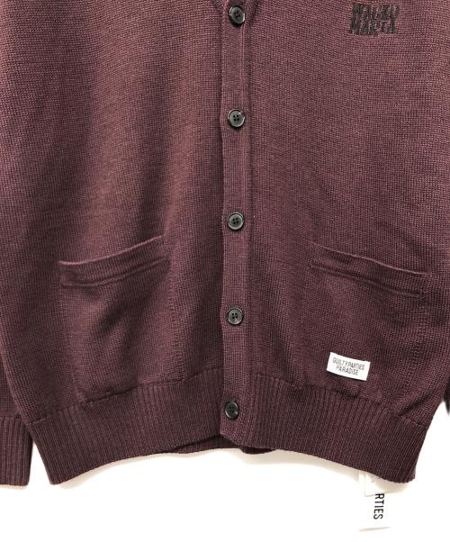 WACKO MARIA（ワコマリア）WACKO MARIA (ワコマリア) カーディガン ワインレッド サイズ:Mの古着・服飾アイテム