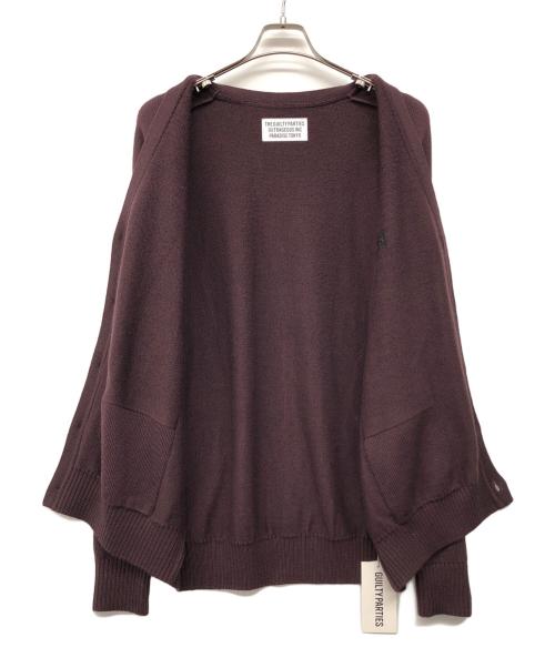 WACKO MARIA（ワコマリア）WACKO MARIA (ワコマリア) カーディガン ワインレッド サイズ:Mの古着・服飾アイテム