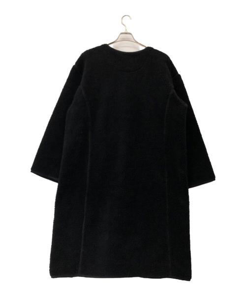 VINCENT ET MIREILLE（ヴァンソンエミレイユ）VINCENT ET MIREILLE (ヴァンソンエミレイユ) ボアコート ブラック サイズ:36 未使用品の古着・服飾アイテム