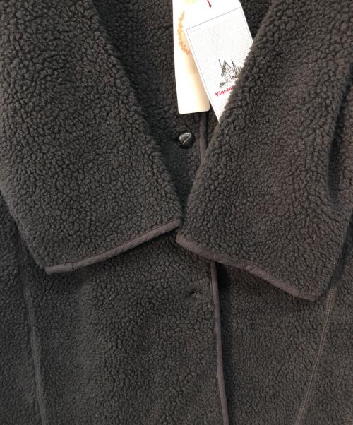 VINCENT ET MIREILLE（ヴァンソンエミレイユ）VINCENT ET MIREILLE (ヴァンソンエミレイユ) ボアコート ブラック サイズ:36 未使用品の古着・服飾アイテム