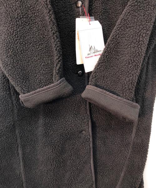 VINCENT ET MIREILLE（ヴァンソンエミレイユ）VINCENT ET MIREILLE (ヴァンソンエミレイユ) ボアコート ブラック サイズ:36 未使用品の古着・服飾アイテム