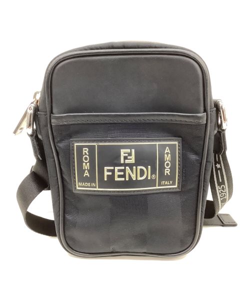FENDI（フェンディ）FENDI (フェンディ) ペカンショルダーバッグ ブラックの古着・服飾アイテム