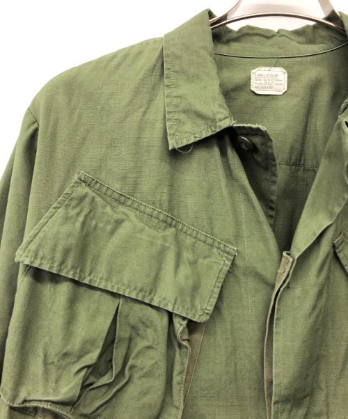 US ARMY（ユーエスアーミー）US ARMY (ユーエスアーミー) ジャングルファティーグジャケット オリーブ サイズ:XSの古着・服飾アイテム