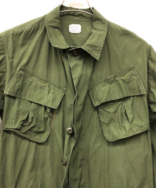US ARMY（ユーエスアーミー）US ARMY (ユーエスアーミー) ジャングルファティーグジャケット オリーブ サイズ:XSの古着・服飾アイテム
