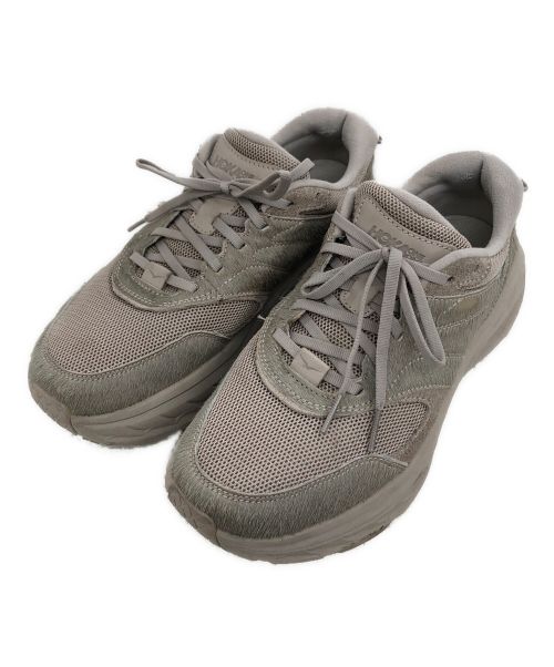 HOKAONEONE（ホカオネオネ）HOKAONEONE (ホカオネオネ) スニーカー ベージュ サイズ:26cmの古着・服飾アイテム