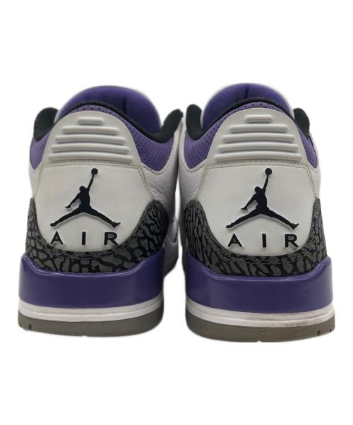 NIKE（ナイキ）NIKE (ナイキ) スニーカー ホワイト×パープル サイズ:28.5cmの古着・服飾アイテム