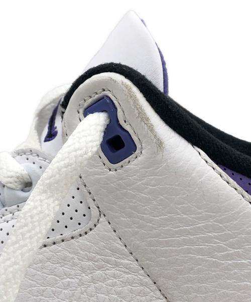 NIKE（ナイキ）NIKE (ナイキ) スニーカー ホワイト×パープル サイズ:28.5cmの古着・服飾アイテム