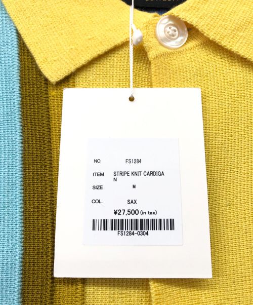 flagstuff（フラグスタフ）flagstuff (フラグスタフ) カーディガン マルチカラー サイズ:M 未使用品の古着・服飾アイテム