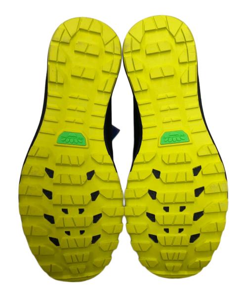 asics（アシックス）asics (アシックス) ランニングシューズ ブラック×イエロー サイズ:26cmの古着・服飾アイテム