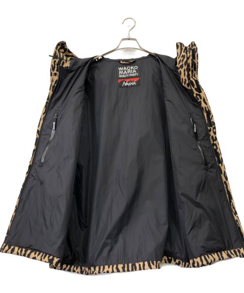 WACKO MARIA（ワコマリア）WACKO MARIA (ワコマリア) NANGA (ナンガ) マウンテンパーカー ブラック×ベージュ サイズ:Lの古着・服飾アイテム